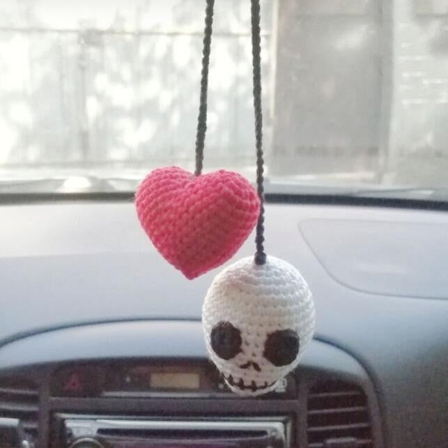 Crochet Ghost Charms