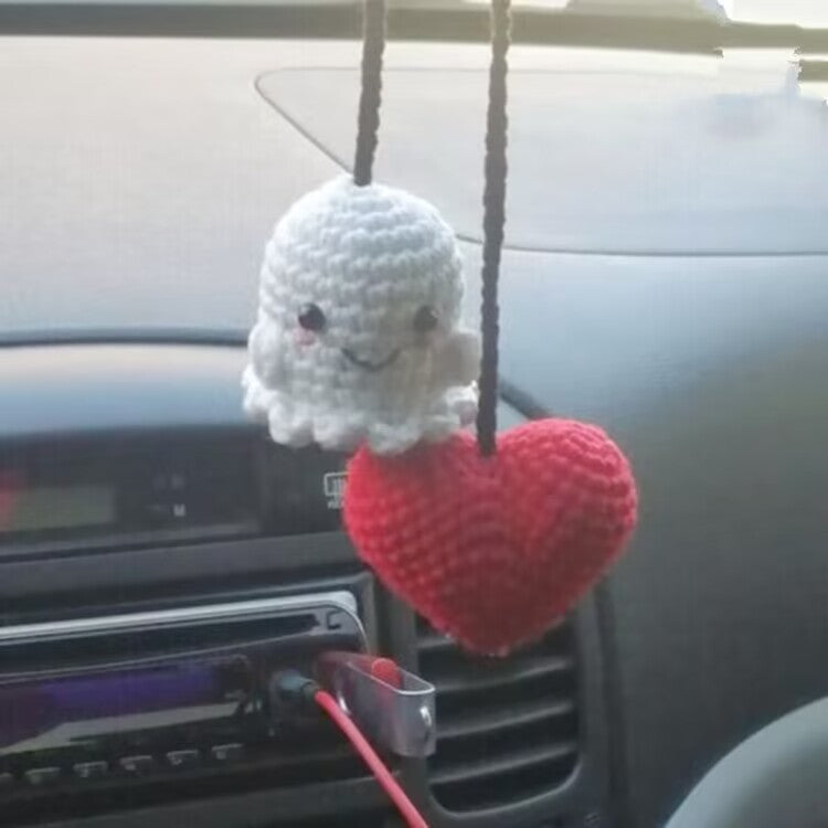 Crochet Ghost Charms