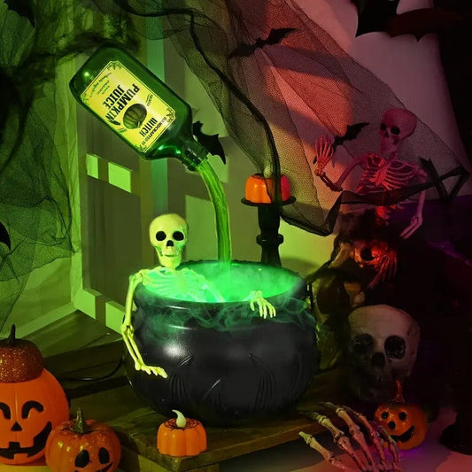 Enchanted Floating Witches Cauldron