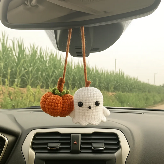 Crochet Ghost Charms