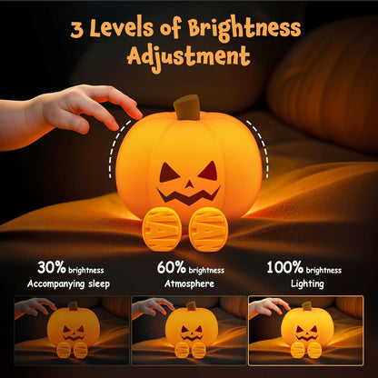 Spooky Pumpkin Night Light