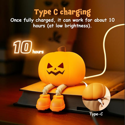 Spooky Pumpkin Night Light